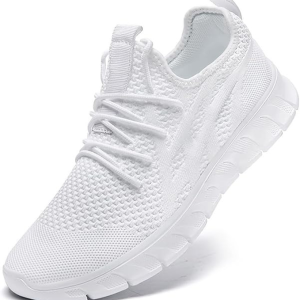 Men's Sports Shoes Breathable Road Running Shoes Lightweight Men's Casual Shoes Non-Slip Tennis ShoesFlat